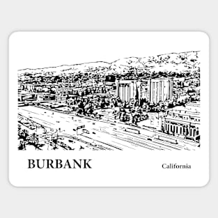 Burbank California Magnet